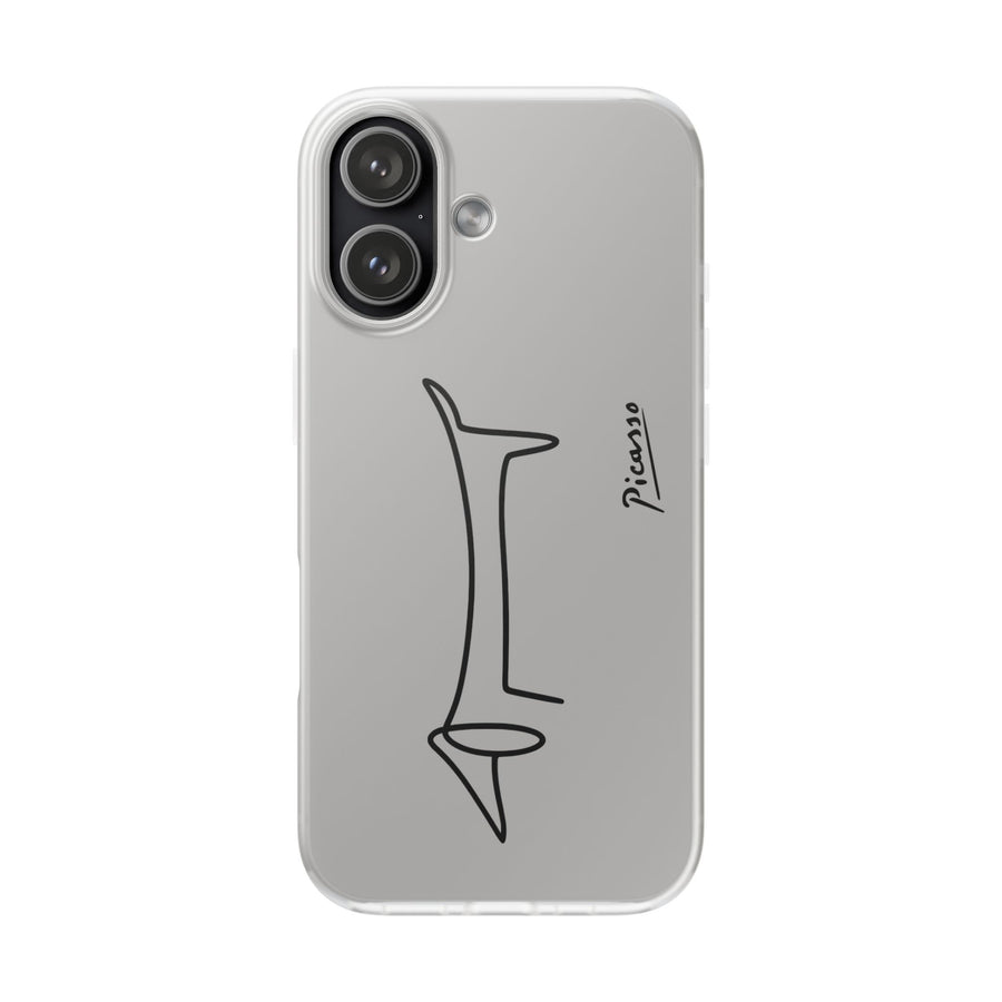 Picasso Cubisme Noir | Coque de téléphone | L'art à l'état pur