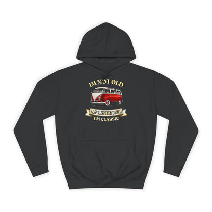 Hoodie Baujahr 1976 Oldtimer Bus - I'm Not Old I'm Classic - 50. Geburtstag Retro Geschenk