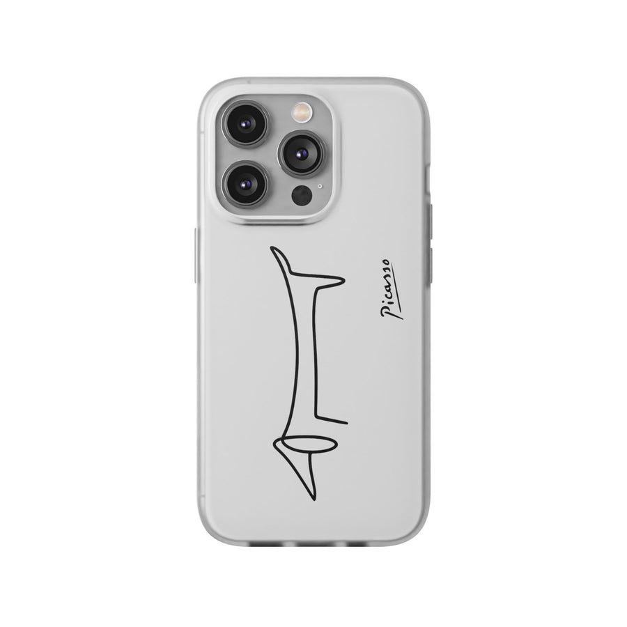 Picasso Cubisme Noir | Coque de téléphone | L'art à l'état pur