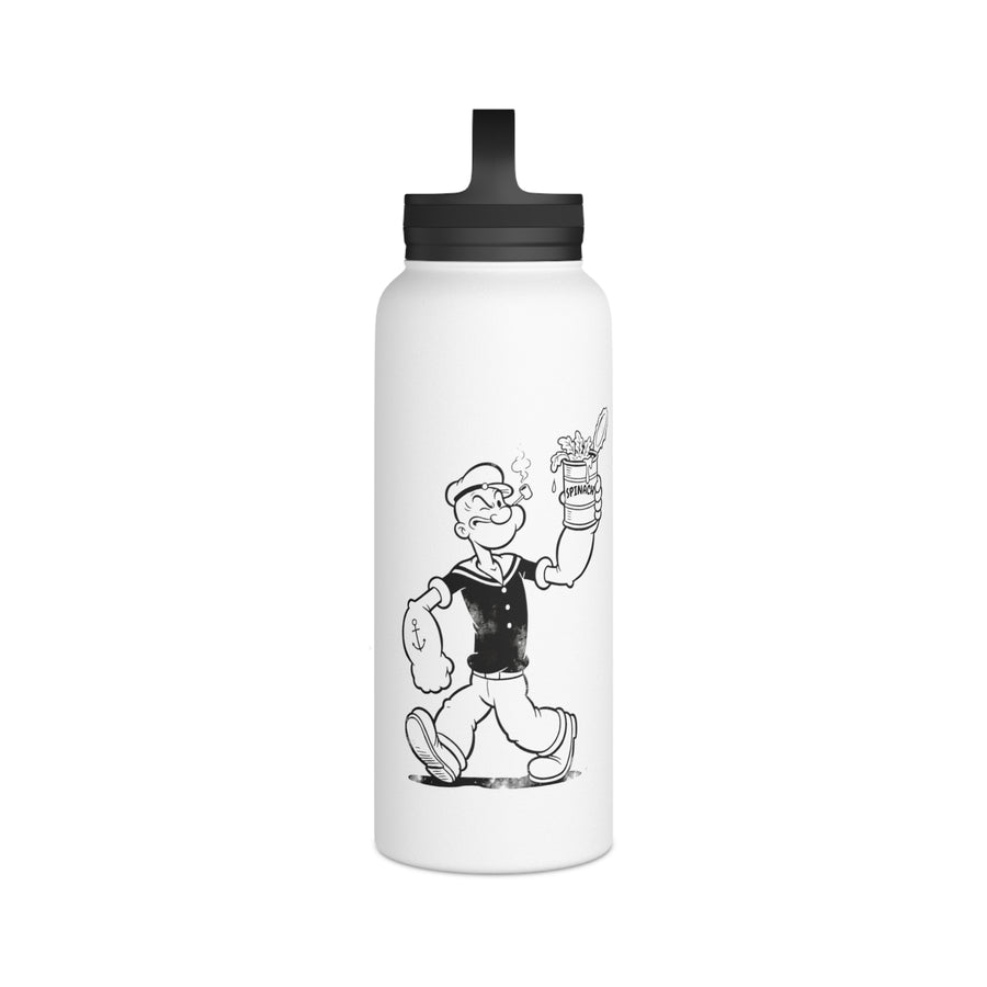 Gourde inox Popeye Épinards – Bouteille isotherme culte