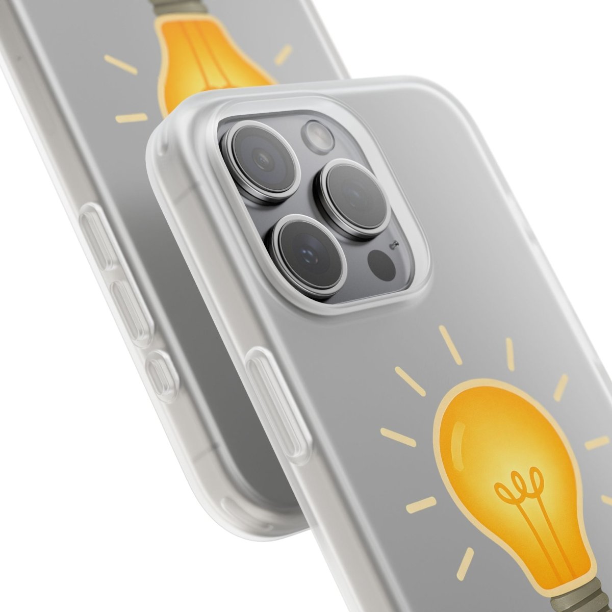 WATT? Handyhülle mit Glühbirnen-Motiv | Lustiger Schutz für Technik-Nerds & Elektrotypen-Phone Case-True Insights