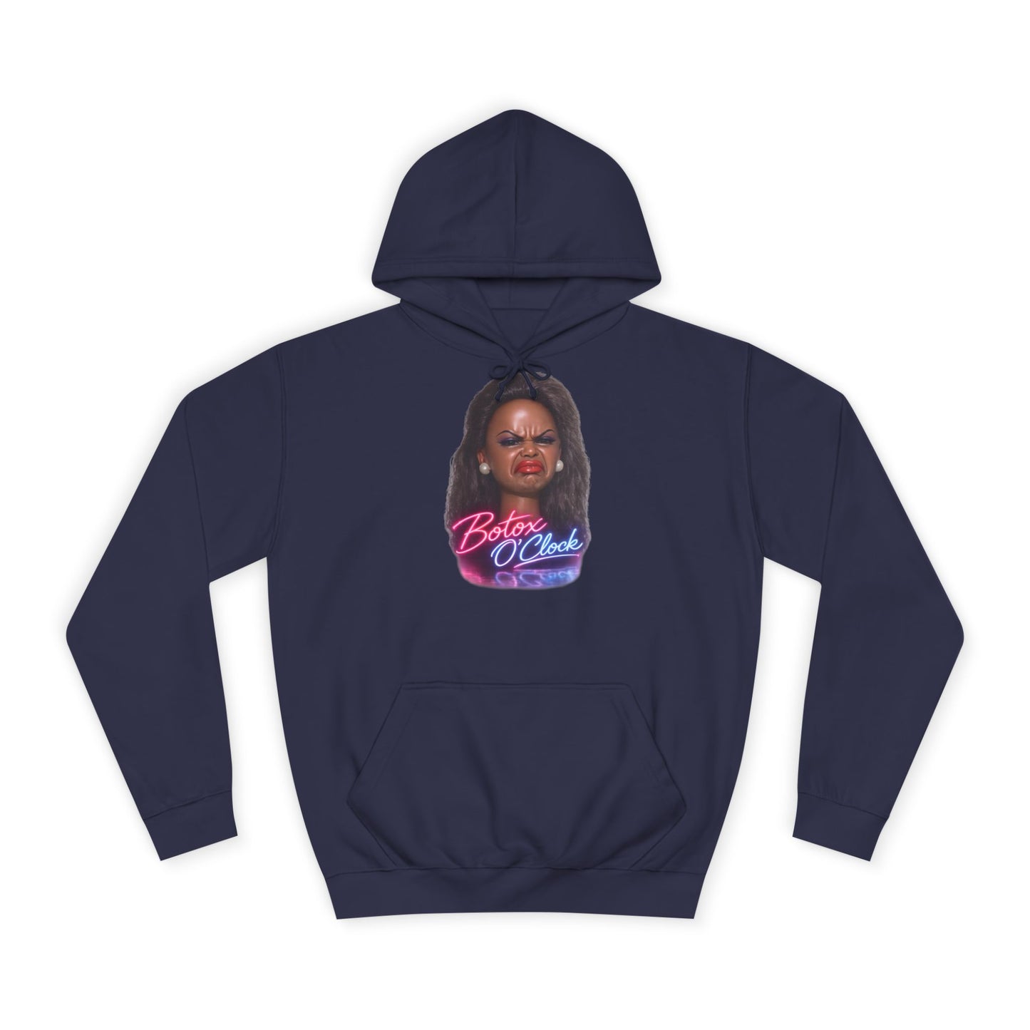 Botox O'Clock Hoodie – Lustiges Neon Beauty Motiv für Botox-Fans, Damen & Herren Geschenk