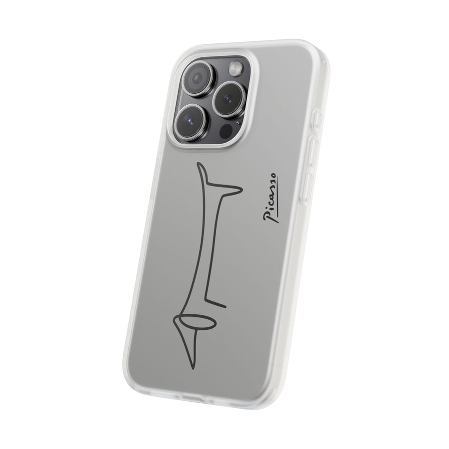 Picasso Cubisme Noir | Coque de téléphone | L'art à l'état pur