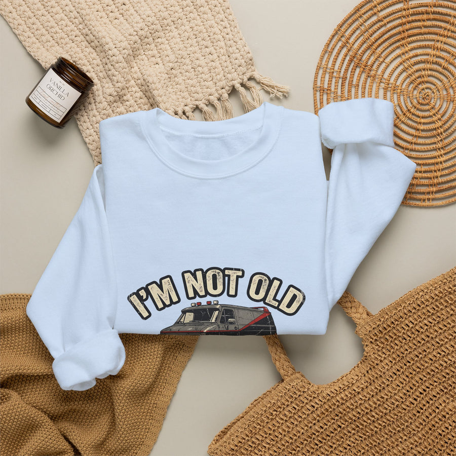 I'm Not Old I'm Classic Sweat – Van Rétro Culte Cadeau 50 ans Homme