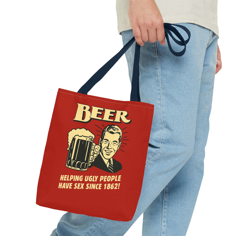 True Insights Bier Einkaufstasche Retro Spruch seit 1862 lässig getragen