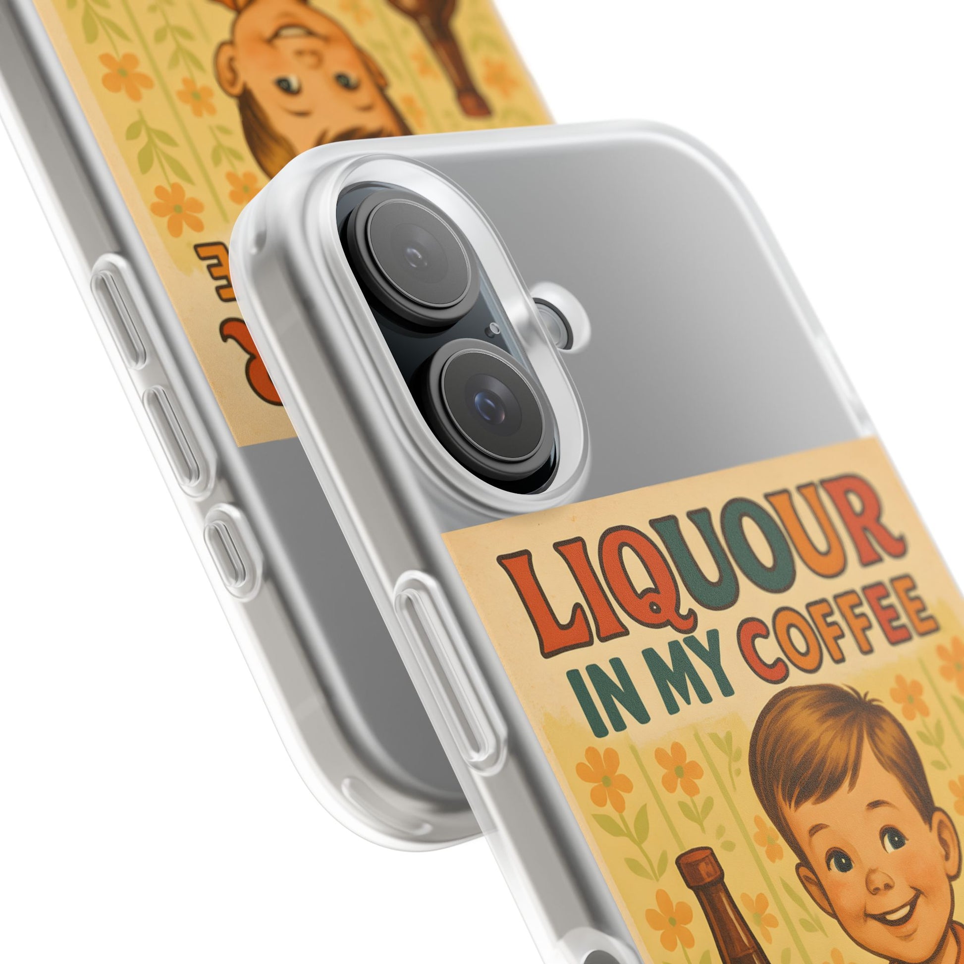 Handyhülle – „Liquor in My Coffee“ (Satire-Edition)-Phone Case-True Insights