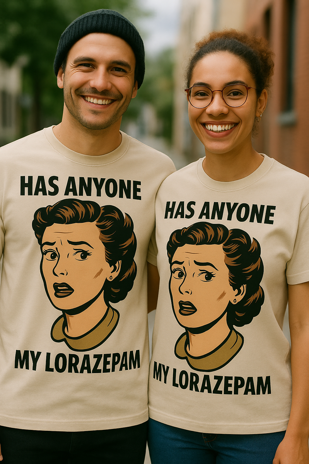 Vintage vibes & modern humor!