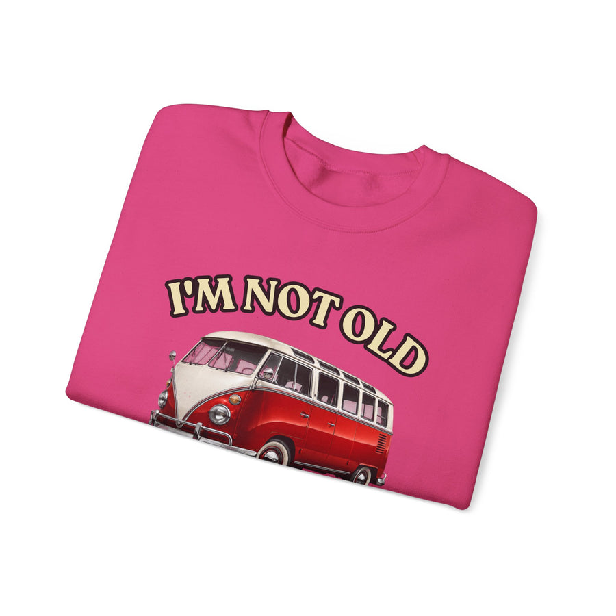 Jahrgang 1986 Sweatshirt – Geschenk zum 40. Geburtstag | VW Bulli