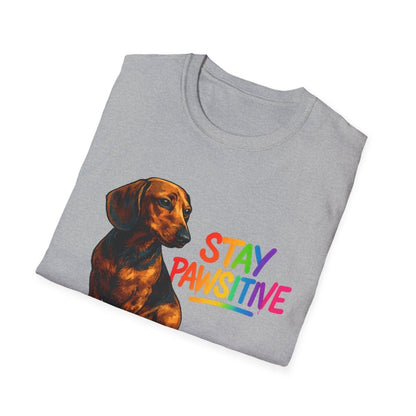 Stay Pawsitive T-Shirt – Dackel Pride Edition | True Insights