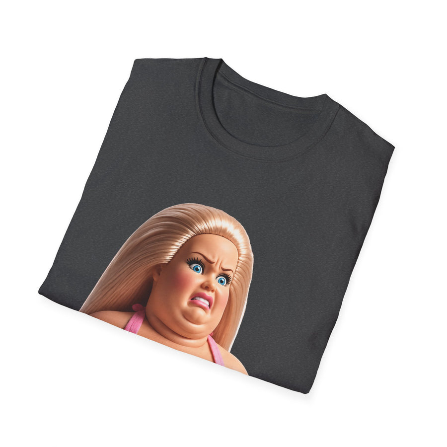 Genervte Blondine T-Shirt Bikini Puppe – Lustiges Statement Shirt