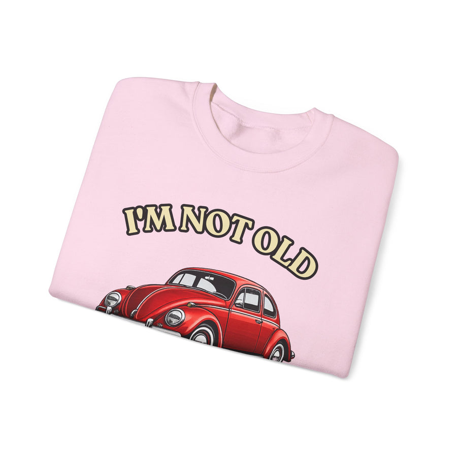 True Insights Geschenk zum 40. Geburtstag – Pullover Jahrgang 1986 VW Käfer | Sweatshirt