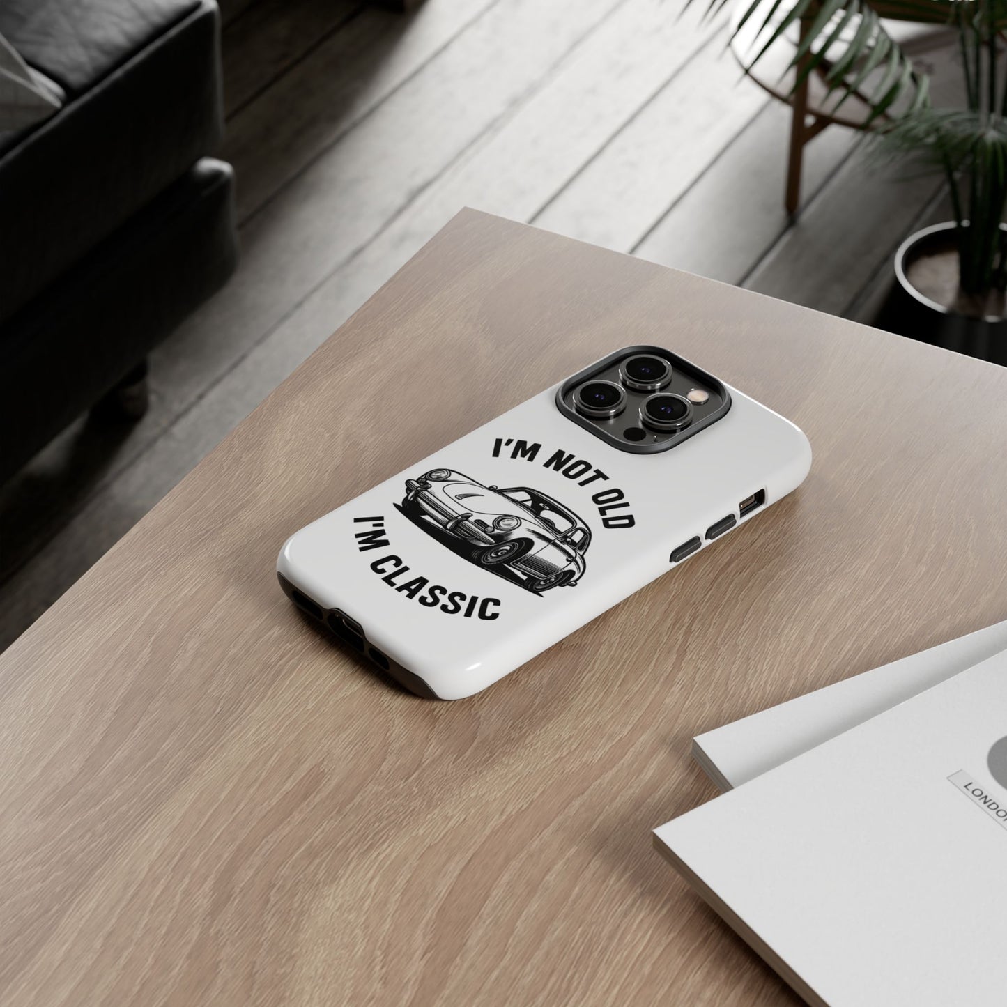 Porsche 911 Handyhülle Herren – Oldtimer Klassiker Auto Geschenk