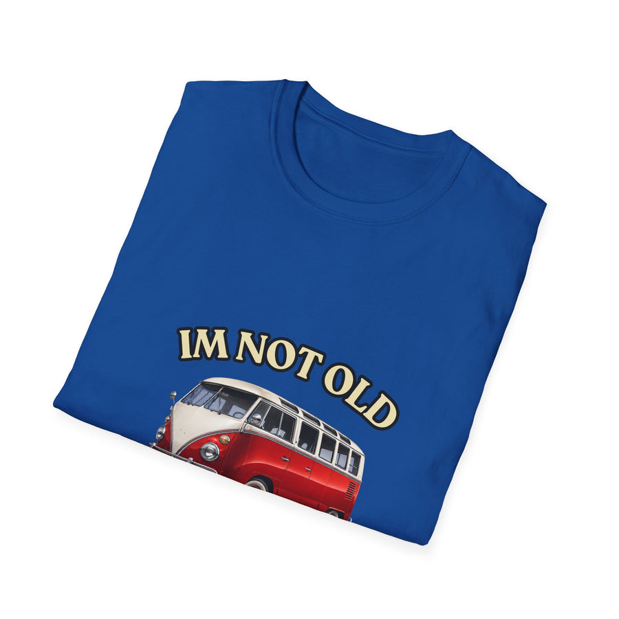 True Insights Vintage T-Shirt Baujahr 1986 Retro Bulli Bus mit Oldtimer-Charme zum 40. Geburtstag