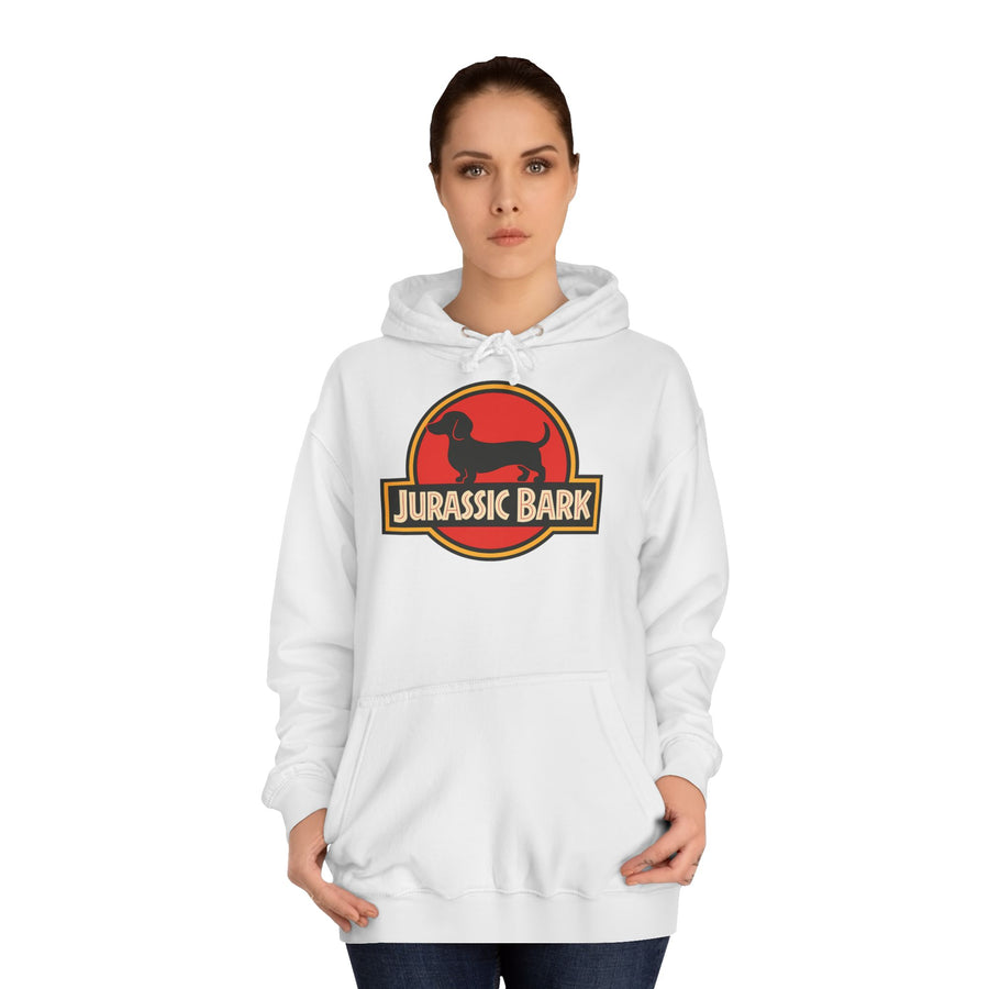 Sweat à capuche Jurassic Bark - Parodie teckel pour les amoureux des chiens - Cadeau drôle