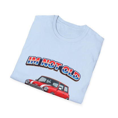 I'm Not Old I'm Classic | Italian Job T-Shirt | Mini Cooper Retro Shirt