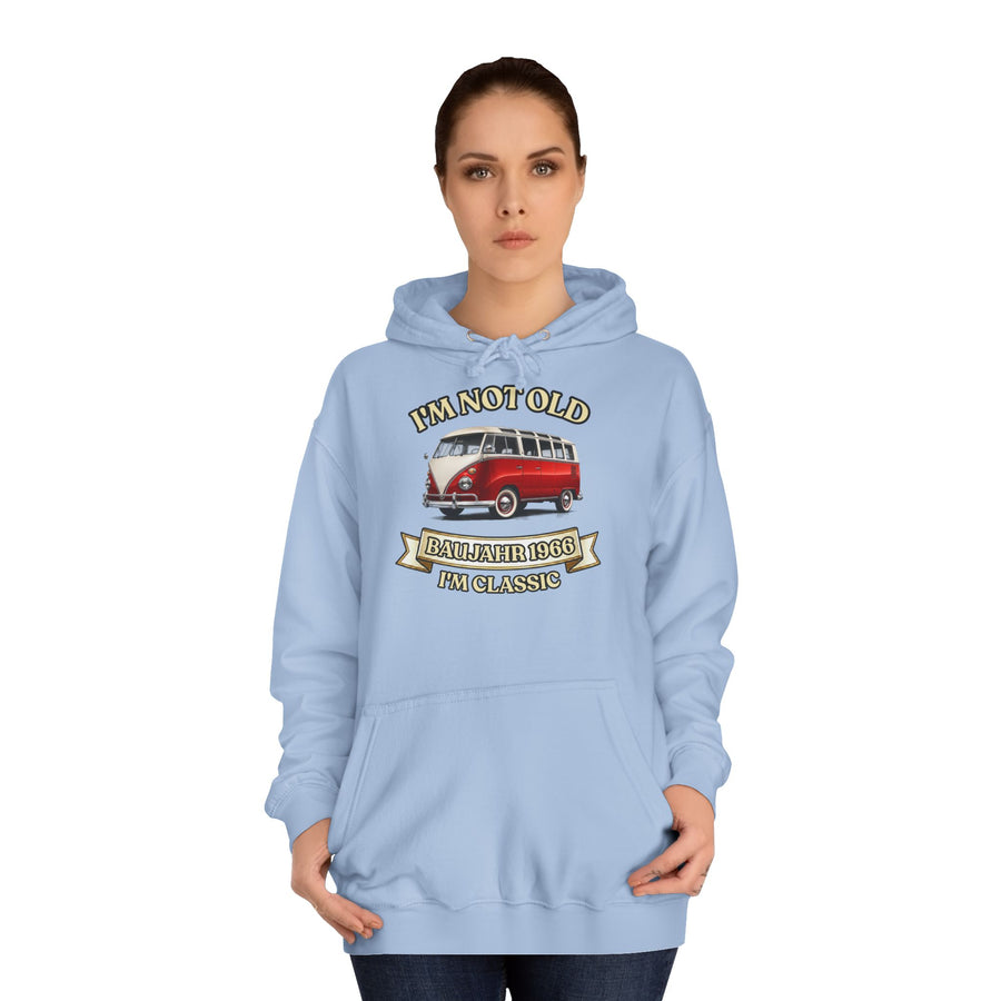 Geschenk zum 60. Geburtstag – Hoodie Jahrgang 1966 VW Bulli