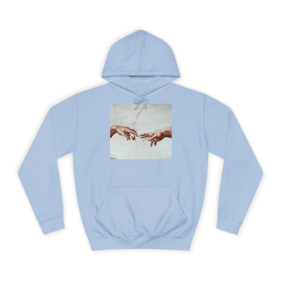 The Deal Hoodie – Michelangelo-Parodie mit schwarzem Humor