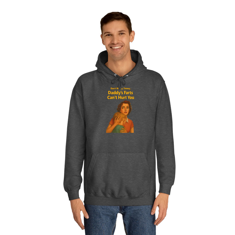 Papa Hoodie „Daddy's Farts Can't Hurt You“ – Das lustige Geschenk für Papa