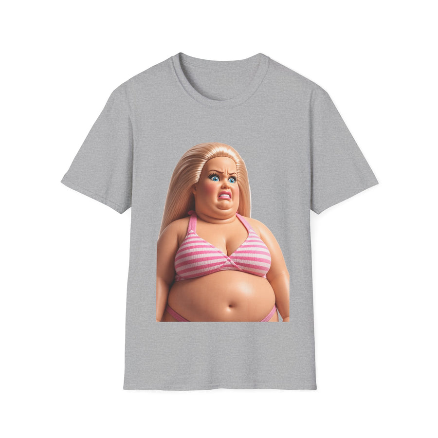 Genervte Blondine T-Shirt Bikini Puppe – Lustiges Statement Shirt