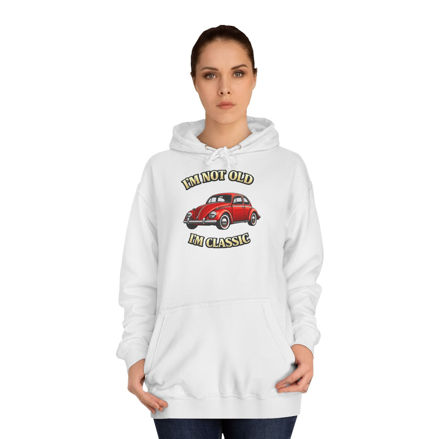 True Insights Vintage VW Käfer Hoodie – I'm Not Old I'm Classic Geschenk für Käfer-Fans