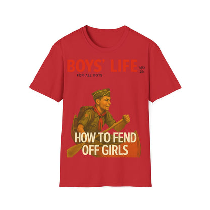How to Fend Off Girls – Retro T-Shirtmit toxischer Nostalgie – Freches Satire-Design für mutige Statements | True Insights