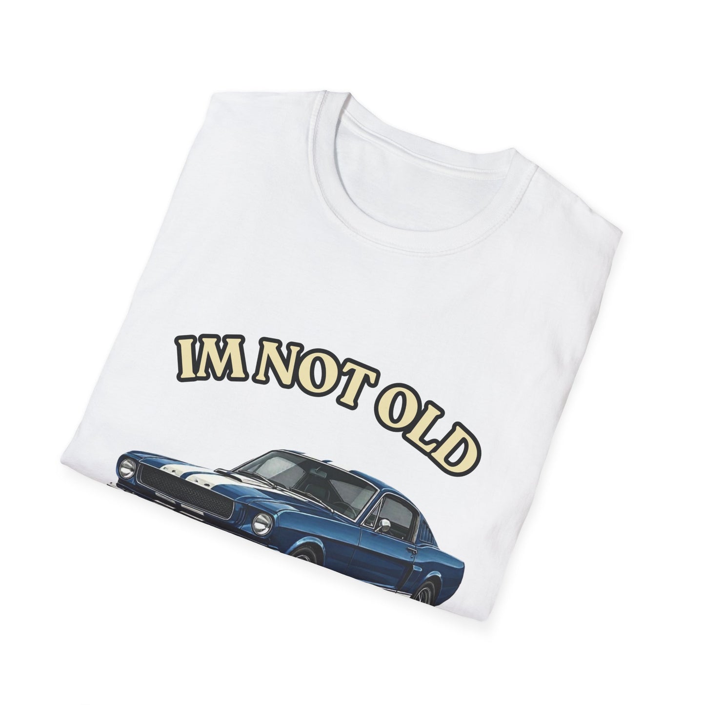 Jahrgang 1950 T-Shirt Oldtimer I'm Not Old I'm Classic  Geschenk zum 76. Geburtstag Mann Retro Kultauto Klassiker Vintage Auto True Insights