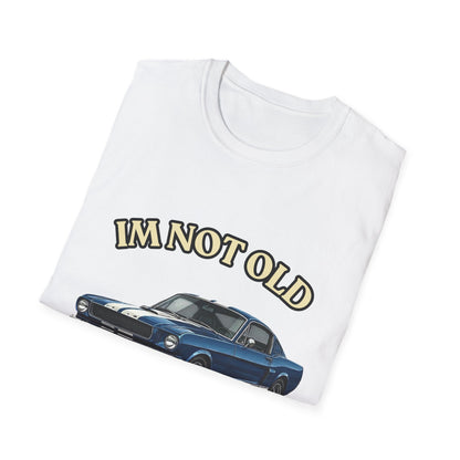 Jahrgang 1950 T-Shirt Oldtimer I'm Not Old I'm Classic  Geschenk zum 76. Geburtstag Mann Retro Kultauto Klassiker Vintage Auto True Insights