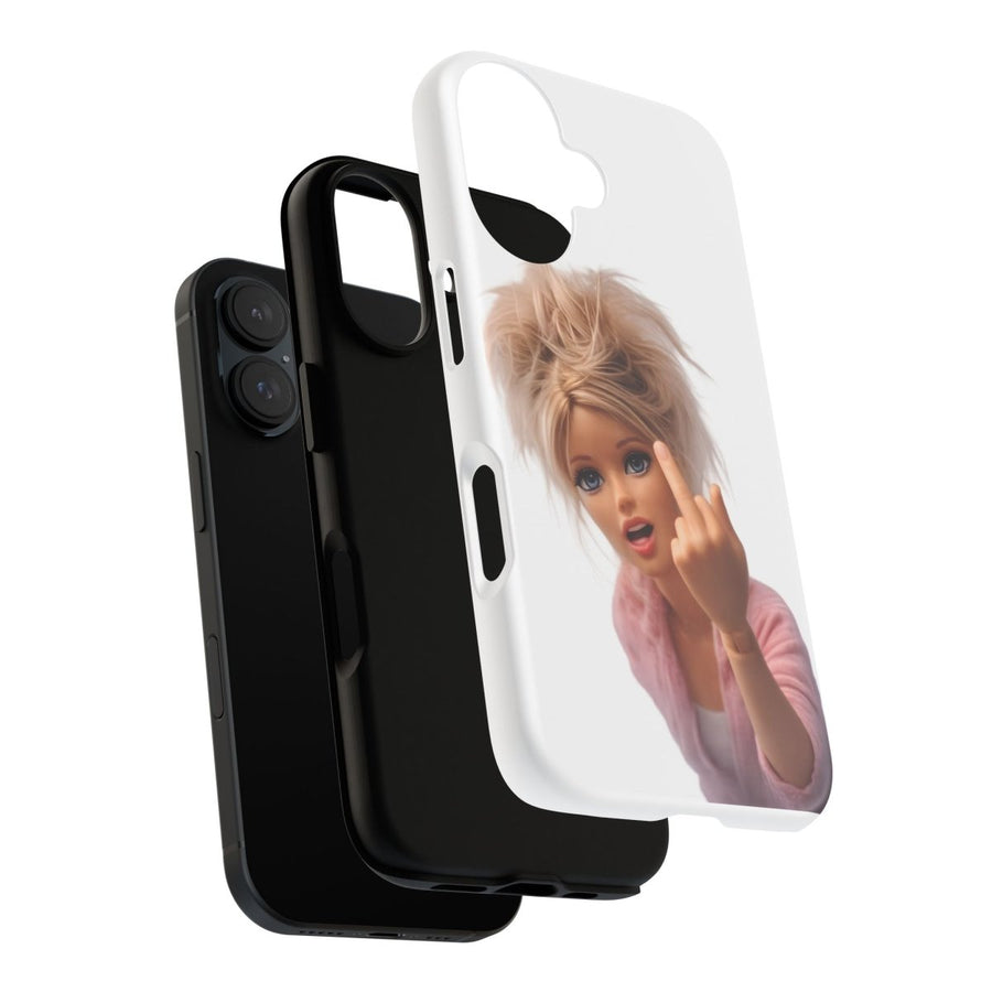 Handyhülle mit Motiv Middle Finger Doll – Freches Design für iPhone & Samsung