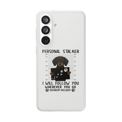 Dackel Handyhülle – Lustiges Personal Stalker Design für iPhone & Samsung