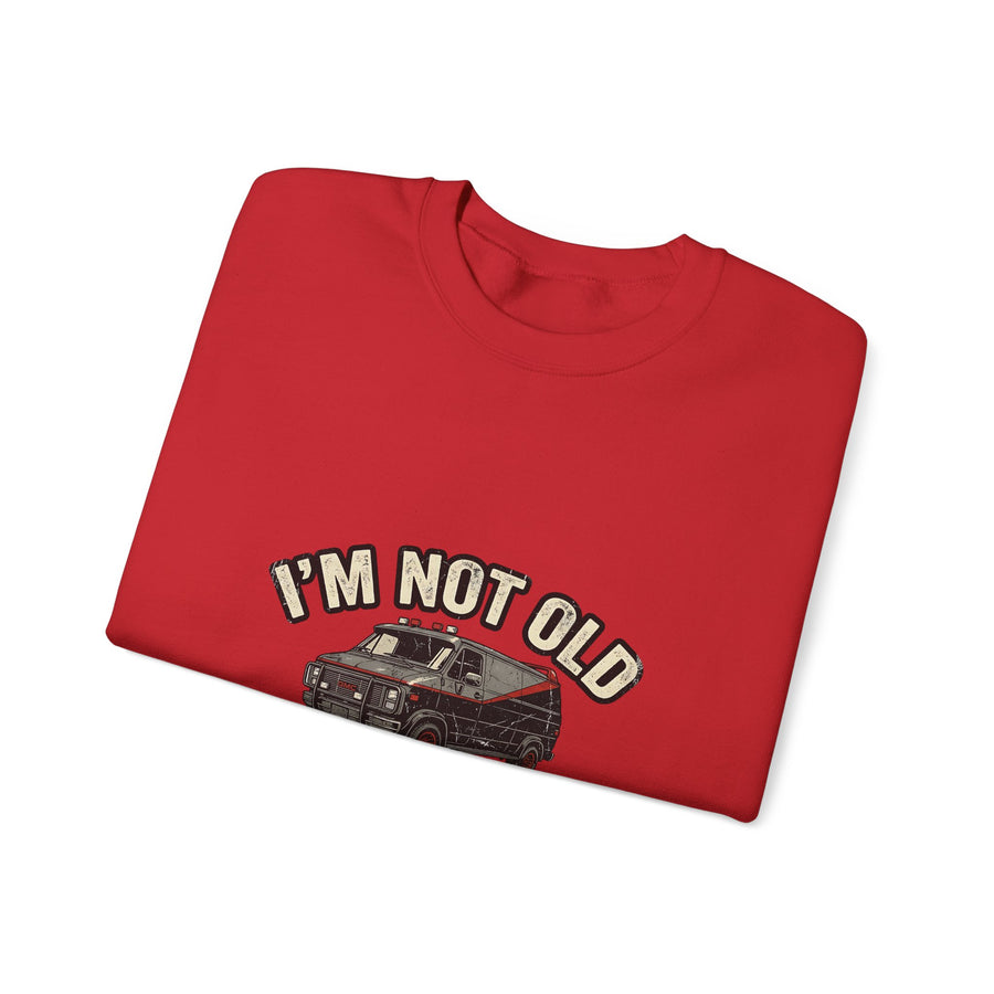 I'm Not Old I'm Classic Sweat – Van Rétro Culte Cadeau 50 ans Homme