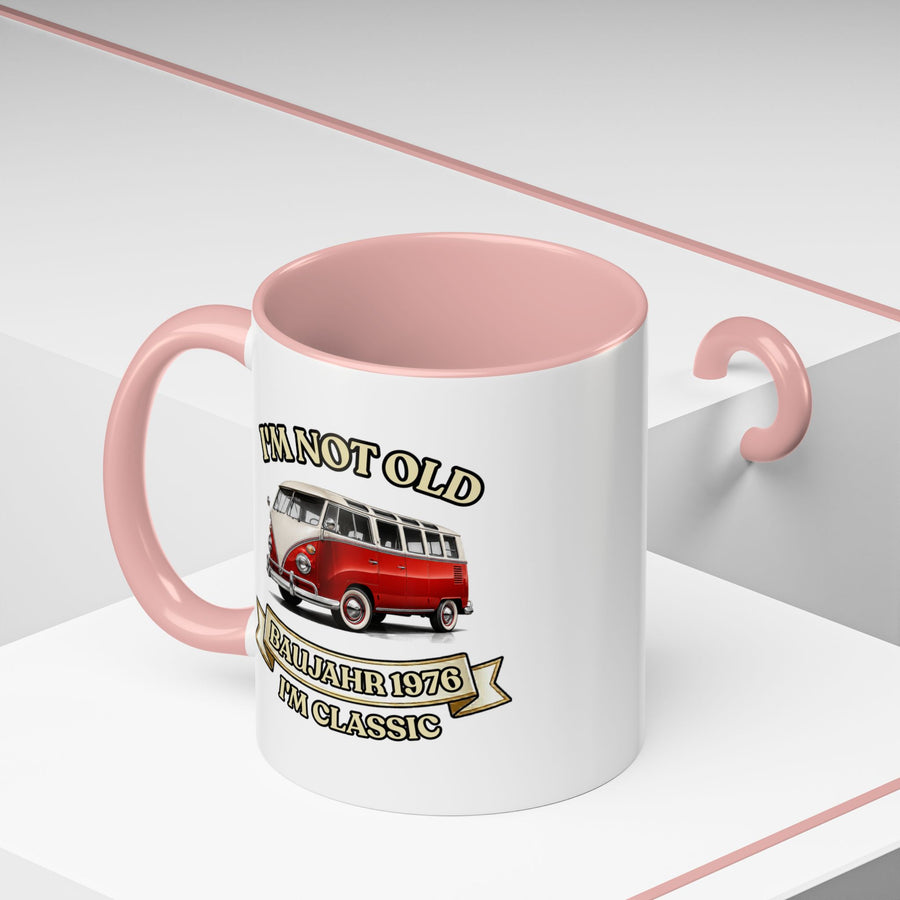 Born in 1976 Mug – 50th Birthday Gift | VW Bus