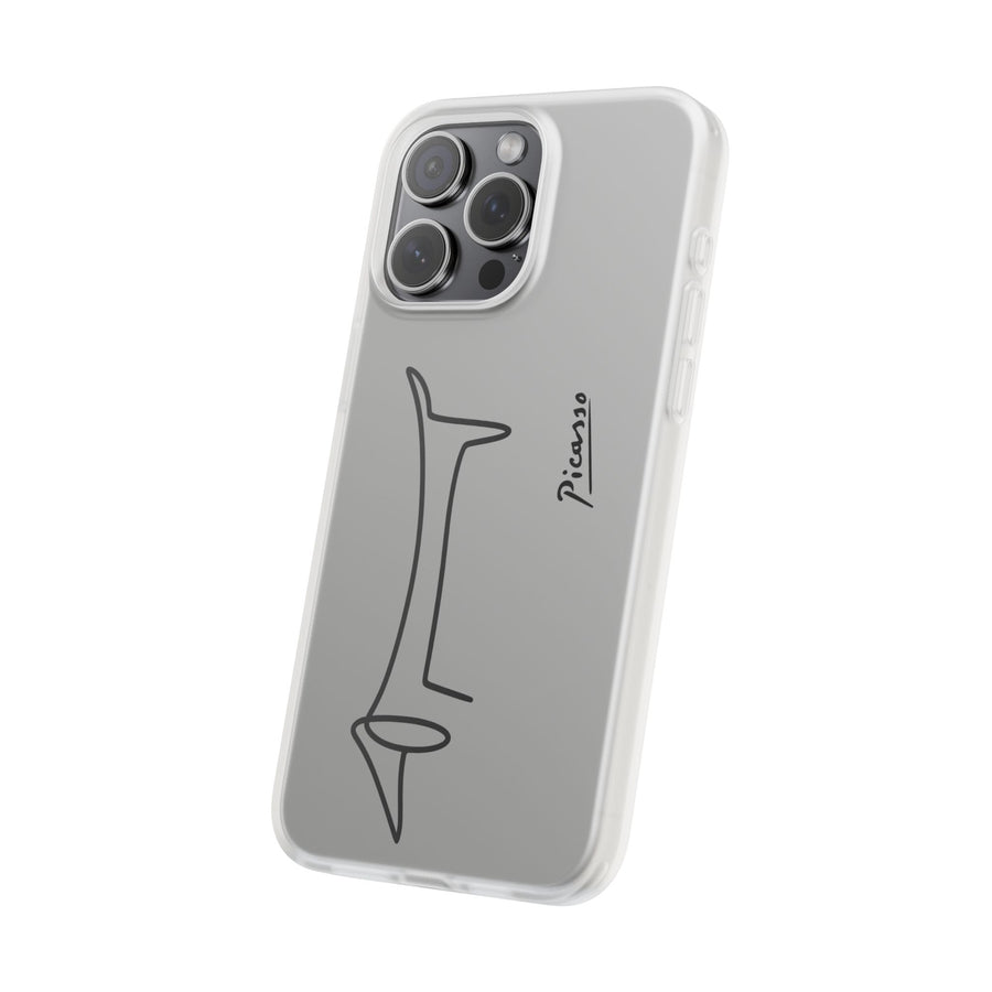 Picasso Cubisme Noir | Coque de téléphone | L'art à l'état pur