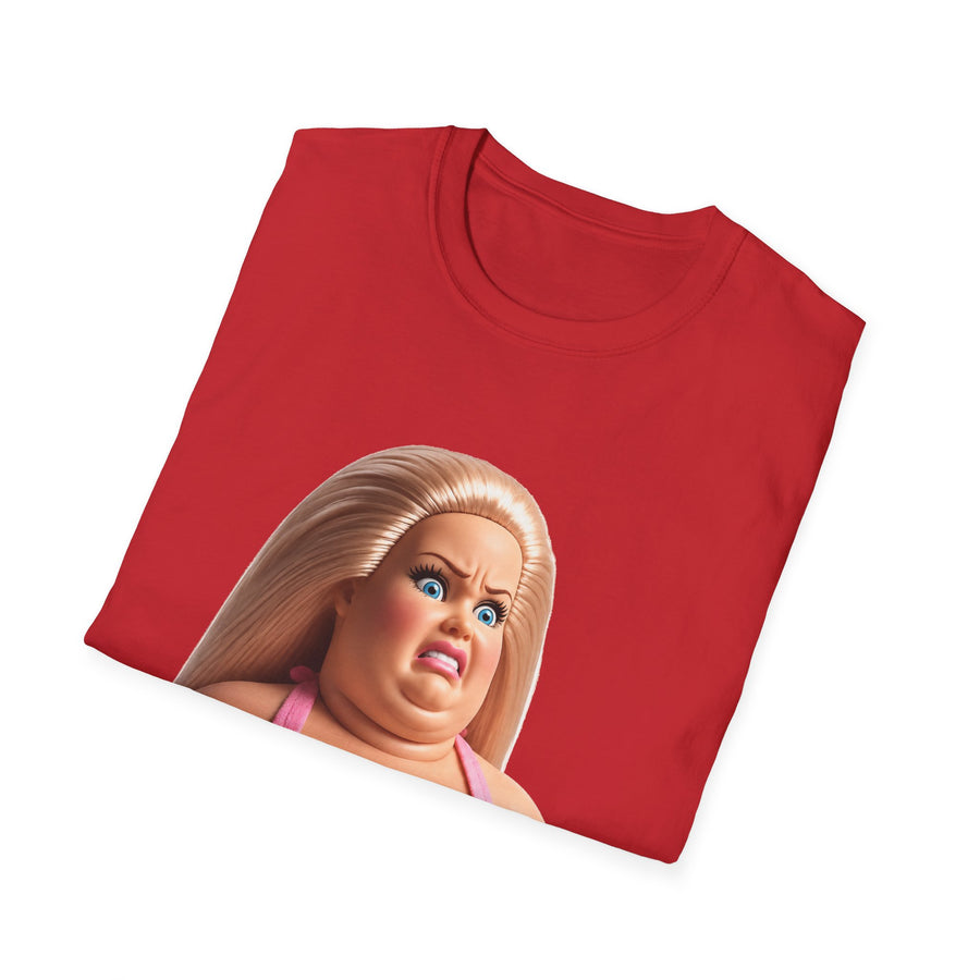 Genervte Blondine T-Shirt Bikini Puppe – Lustiges Statement Shirt