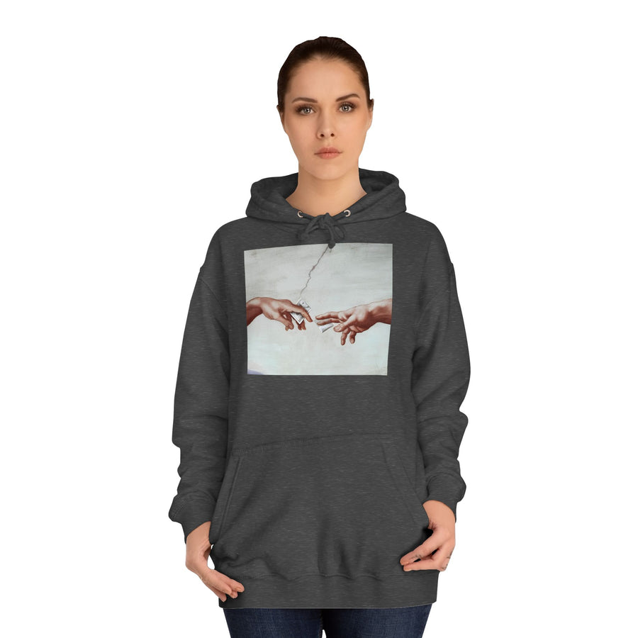 The Deal Hoodie – Michelangelo-Parodie mit schwarzem Humor