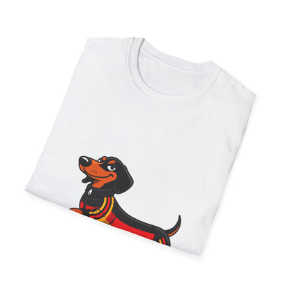 True Insights T-Shirt Fußball Dackel WM 2026 Dackel im Deutschland-Trikot als Fan-Shirt