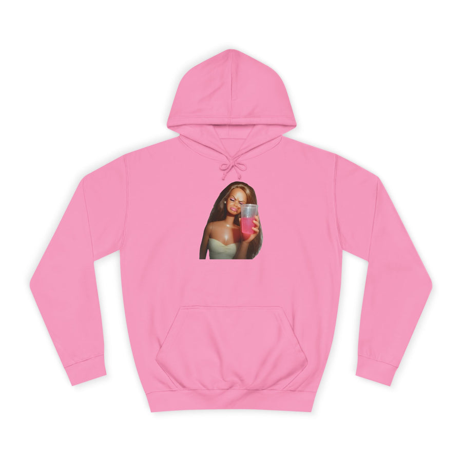 Party Doll Hoodie – Lustiger Partypulli mit Puppen-Motiv