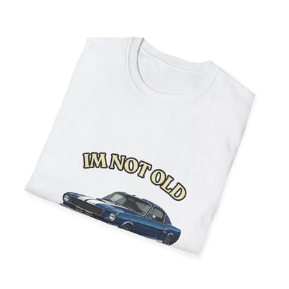Im Not Old I'm Classic Baujahr 1976 T-Shirt - Vintage Muscle Car Geschenk zum 50. Geburtstag für Oldtimer Fans