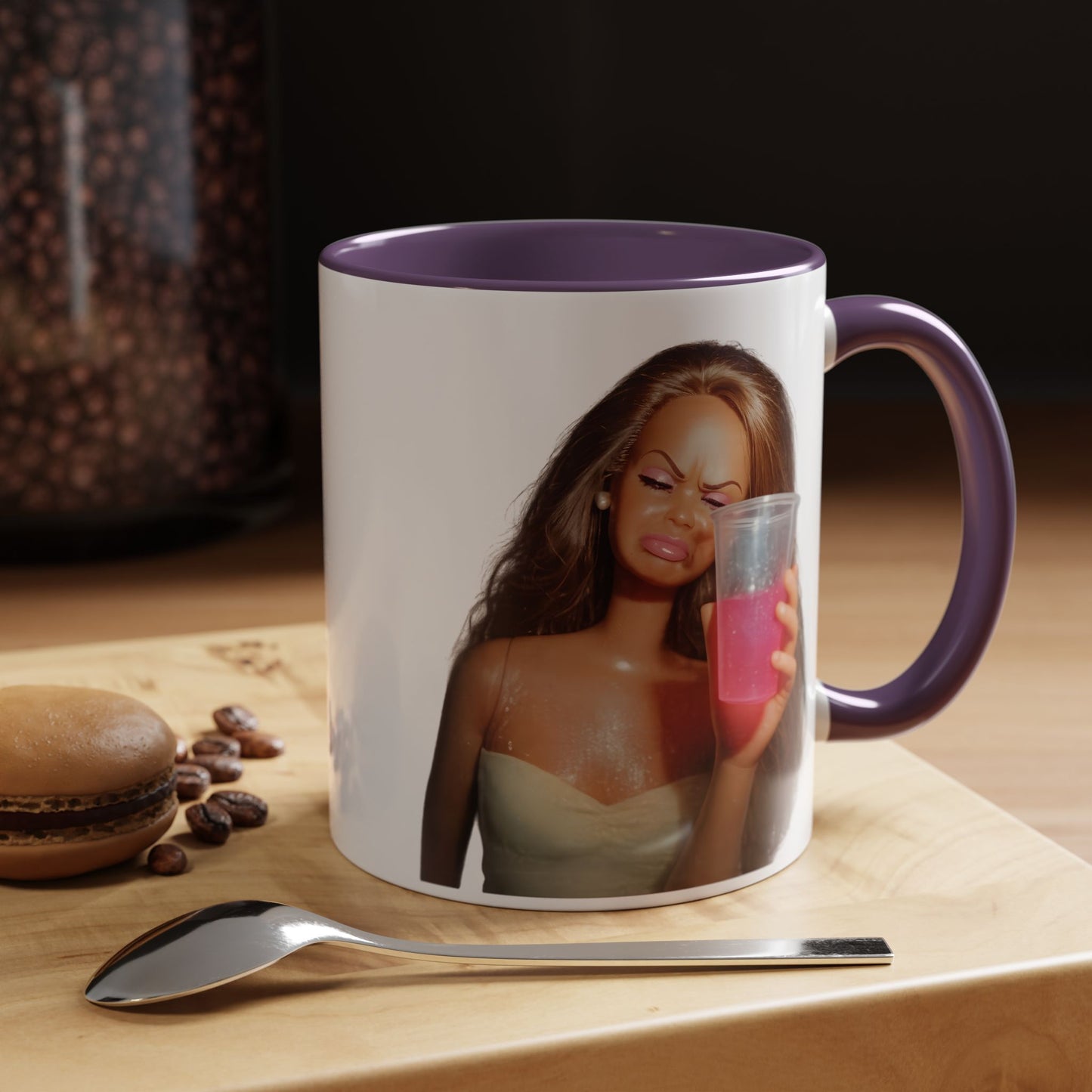 Doll Meme Barbicore Tasse | Lustiger Puppen Pink Drink Kaffeebecher | Meme Geschenk für Frauen & Beste Freundin