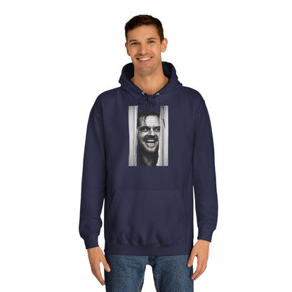 Shining Hoodie – Jack Torrance Kult-Horror Motiv | Jack Nicholson Fan Kapuzenpullover für Filmfans