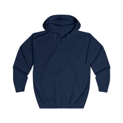 Botox O'Clock Zip Hoodie – Lustiges Neon Karikatur Motiv für Beauty-Fans, Grumpy Face Kapuzenjacke