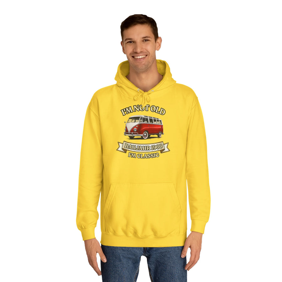 Geschenk zum 60. Geburtstag – Hoodie Jahrgang 1966 VW Bulli
