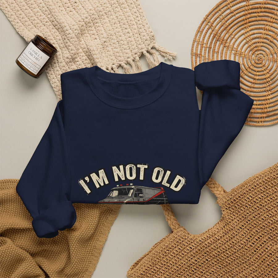 I'm Not Old I'm Classic Sweat – Van Rétro Culte Cadeau 50 ans Homme