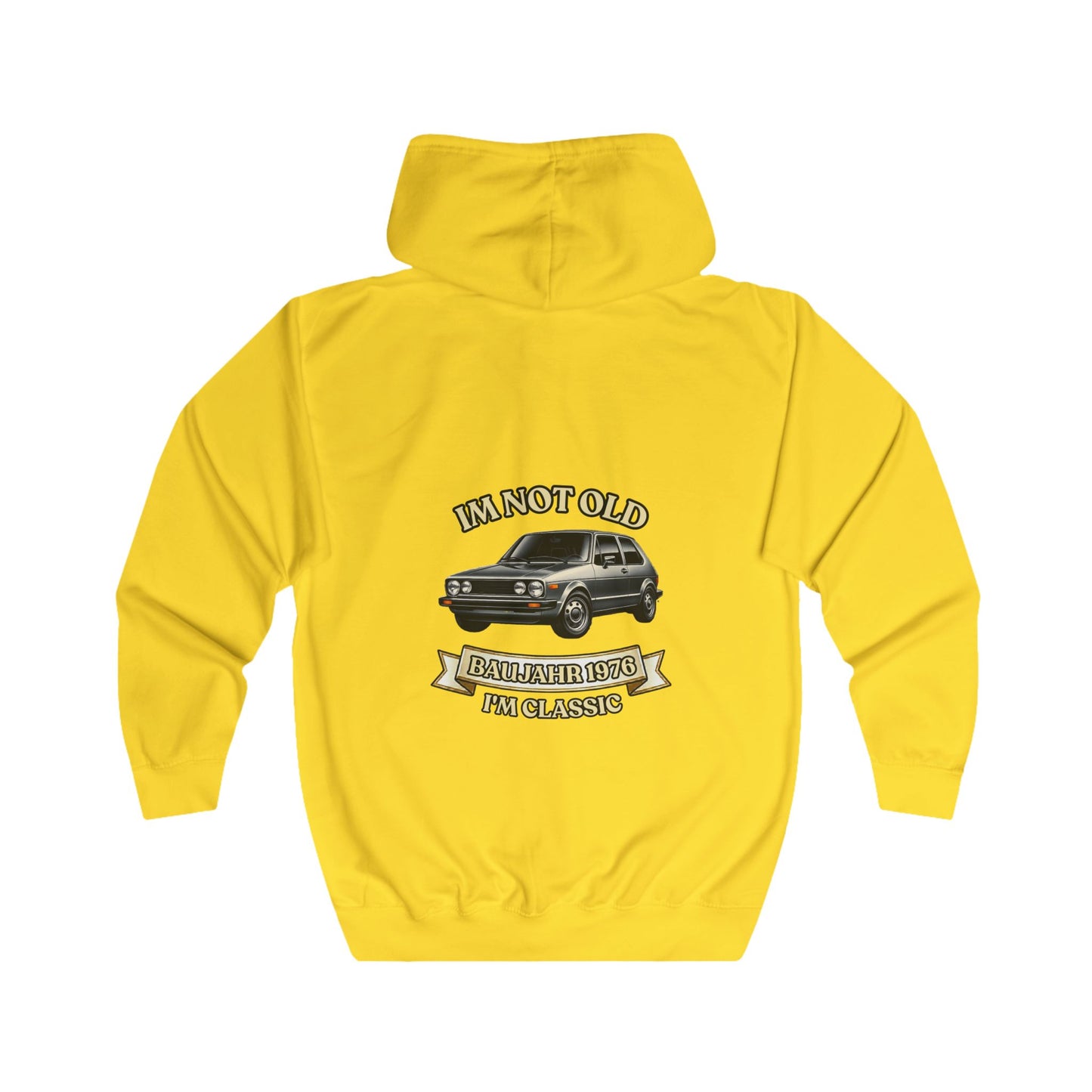 Zip Hoodie Baujahr 1976 - I'm Not Old I'm Classic - Oldtimer Kapuzenjacke zum 50. Geburtstag