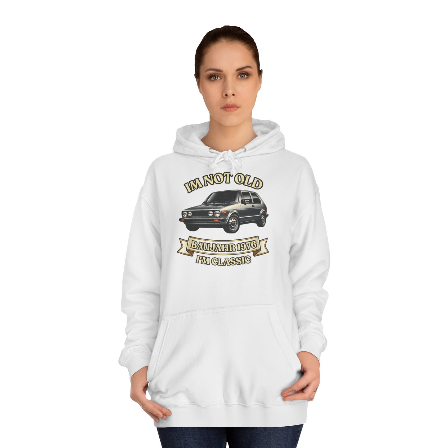 I'm Not Old I'm Classic Hoodie Baujahr 1976 – 50. Geburtstag Oldtimer Auto Kapuzenpullover für Männer & Frauen