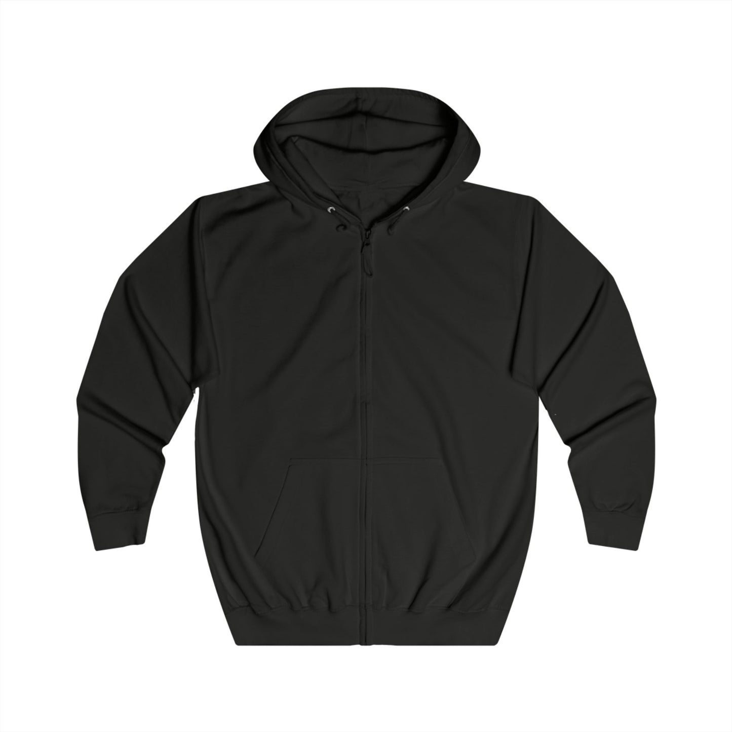 Botox O'Clock Zip Hoodie – Lustiges Neon Karikatur Motiv für Beauty-Fans, Grumpy Face Kapuzenjacke