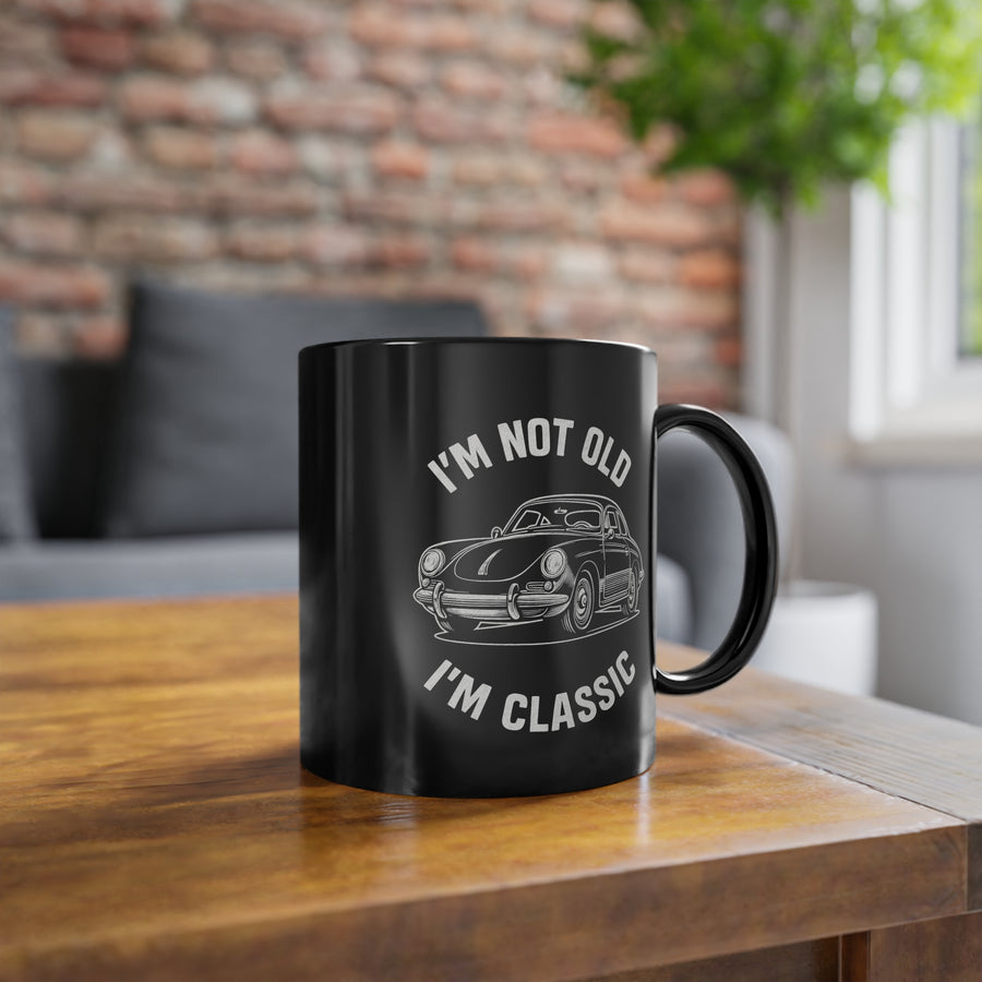 True Insights Kaffeetasse Sportwagen Oldtimer, stilvolles Auto Geschenk für Liebhaber klassischer Wagen