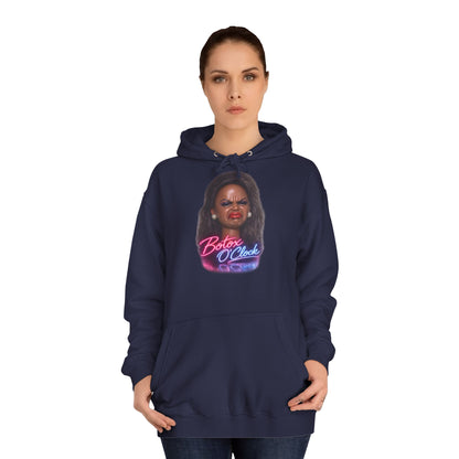 Botox O'Clock Hoodie – Lustiges Neon Beauty Motiv für Botox-Fans, Damen & Herren Geschenk
