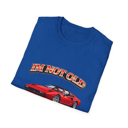 I'm Not Old I'm Classic | Magnum P.I. T-Shirt | Ferrari 308 GTS Retro Shirt