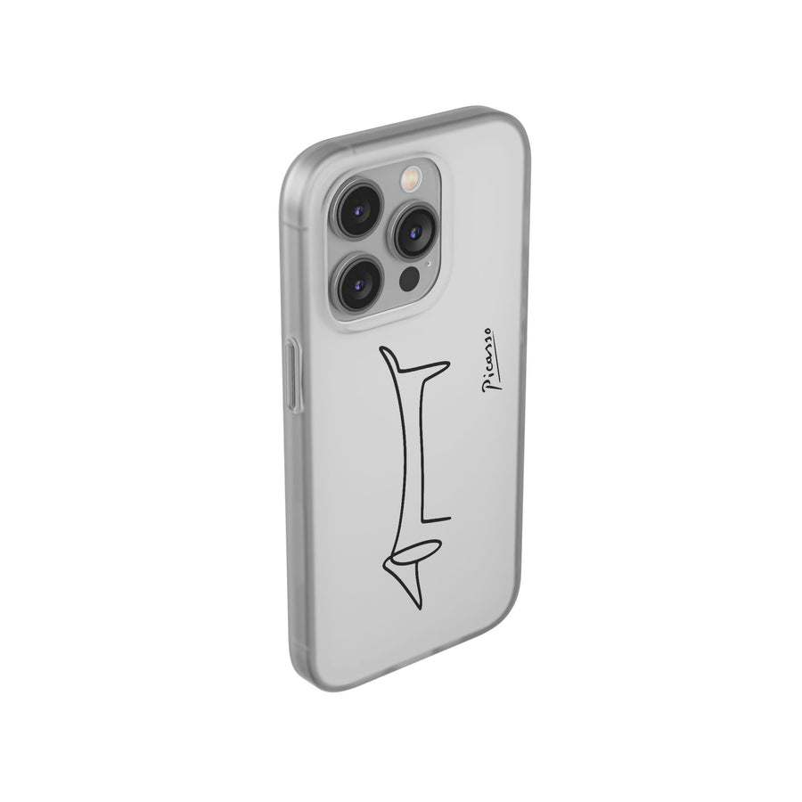Picasso Cubisme Noir | Coque de téléphone | L'art à l'état pur