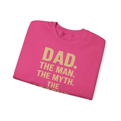 Sweatshirt – DAD. THE MAN. THE MYTH. THE LEGEND. - Sweatshirt für echte Legenden | True Insights Design mit Humor